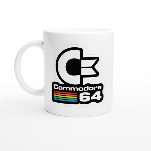 Commodore 64 White Ceramic Mug