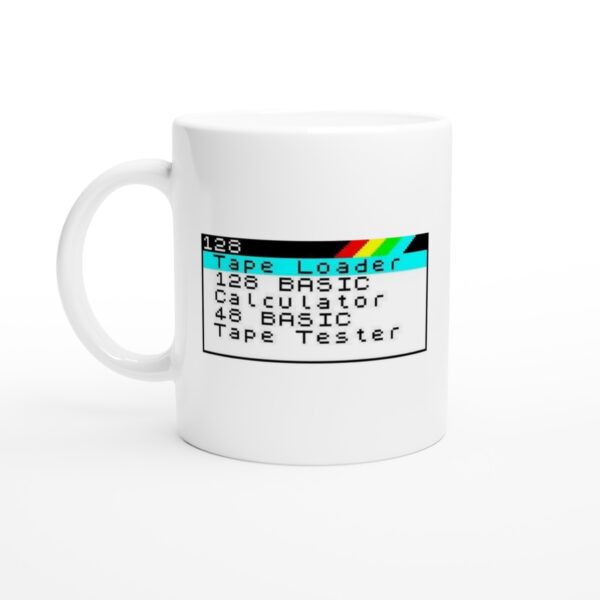 ZX Spectrum Load Screen White Ceramic Mug